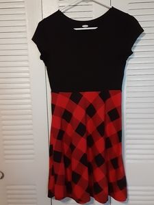 Old Navy Buffalo plaid dress